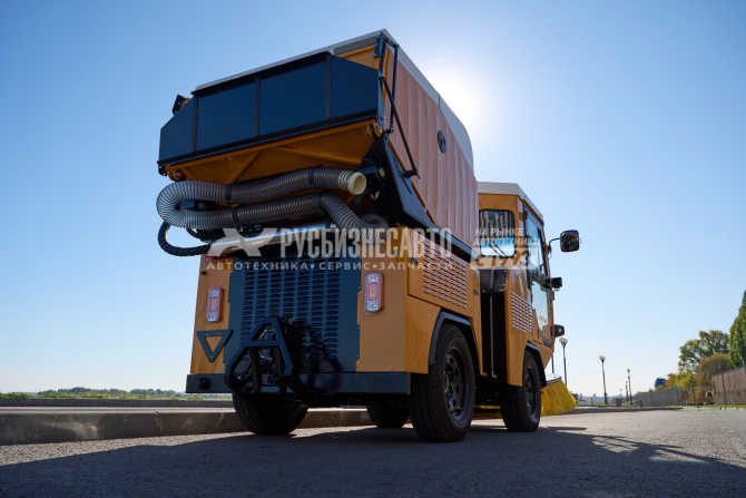 Купить Универсальная подметальная машина «SWEEPER» ММК-2000 (пылесос, объем бункера для смета 2 куб/м) в компании Русбизнесавто - изображение 4