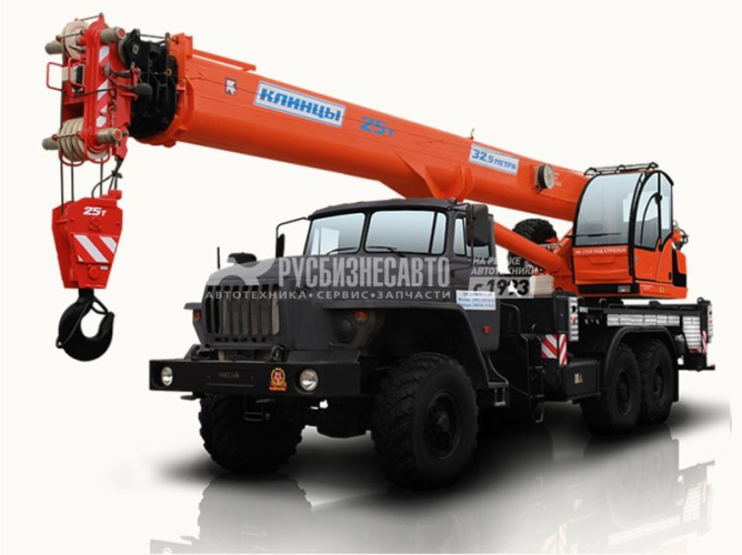 Купить КС 55713-3К-4 автокран 25т.  (УРАЛ-4320 NEXT) ОВОИД в компании Русбизнесавто - изображение 1