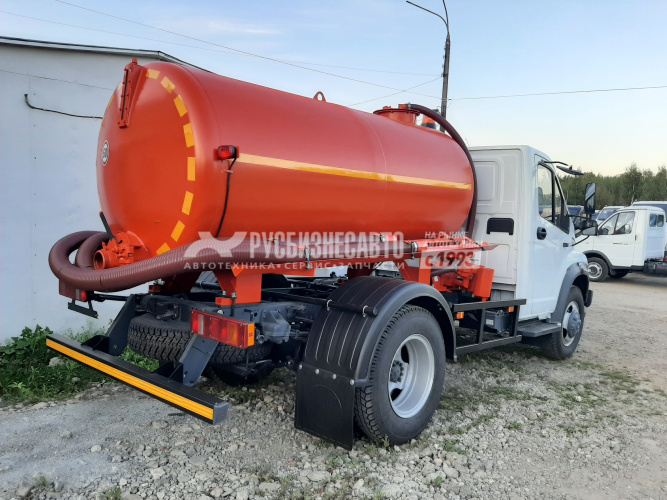 Купить МВ-4 вакуумная машина АЦВ-4-ГАЗ C41R13, объем 4,3м3, насос КО-505 (по птс 2790E-18)  в компании Русбизнесавто - изображение 3