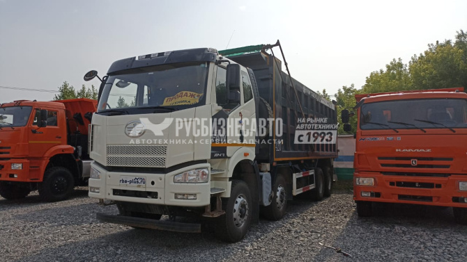 Купить Самосвал  FAW J6  (8x4)  б/у (2021 г. 83 086 км) в компании Русбизнесавто - изображение 10