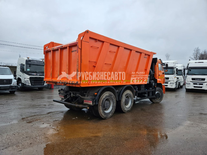Купить КАМАЗ 6520-B5 самосвал б/у ДВС Cummins (2022 г.,4 581 км.)(9233) в компании Русбизнесавто - изображение 4