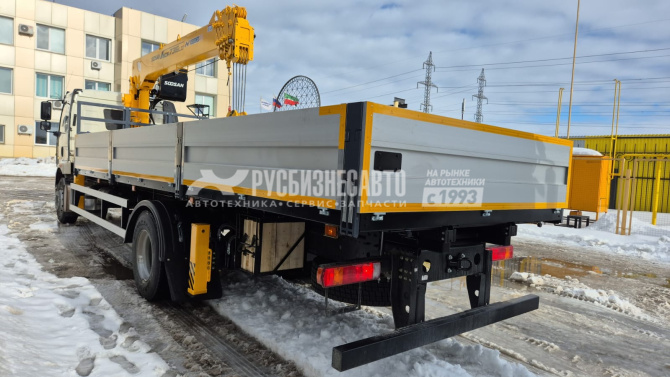 Купить КМУ FAW J6L (4*2, 320л.с., Евро-5) + SOOSAN SCS736LII верх.упр. + борт алюминий 7,6м. АМ в компании Русбизнесавто - изображение 3