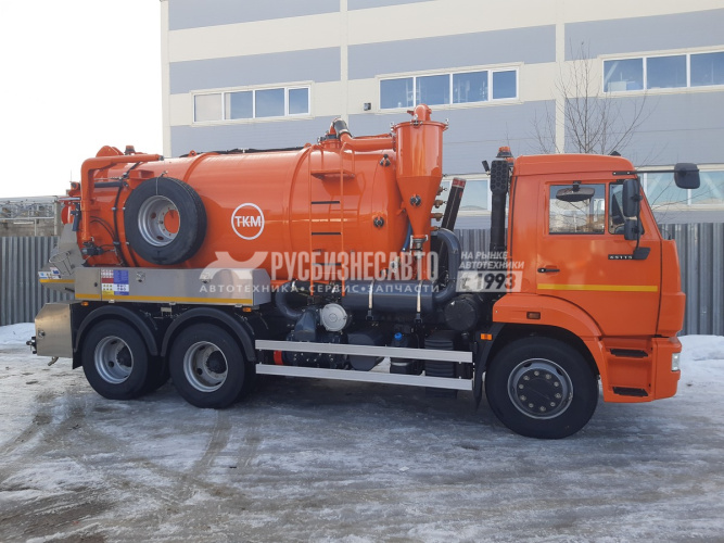 Купить ТКМ-620 (илосос КАМАЗ-65115, 10+1,5 м3, насос JUROP PVT-400 2600м3/час, сист. гидроразмыва) в компании Русбизнесавто - изображение 17