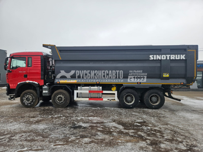 Купить Самосвал HOWO T5G 8x4 б/у (2024г., 58 833 км.)(4000)новая резина зад. ось в компании Русбизнесавто - изображение 9