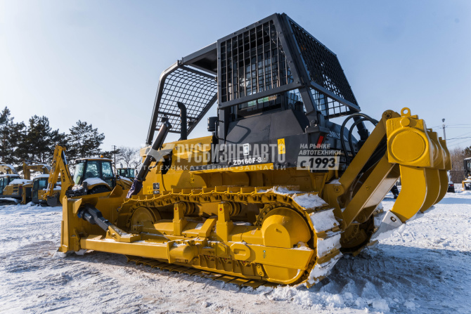 Купить Бульдозер гусеничный ZOOMLION ZD160F-3 (лесник, кондиционер, гусеница 560мм, трёхзубый рыхлитель) в компании Русбизнесавто - изображение 8