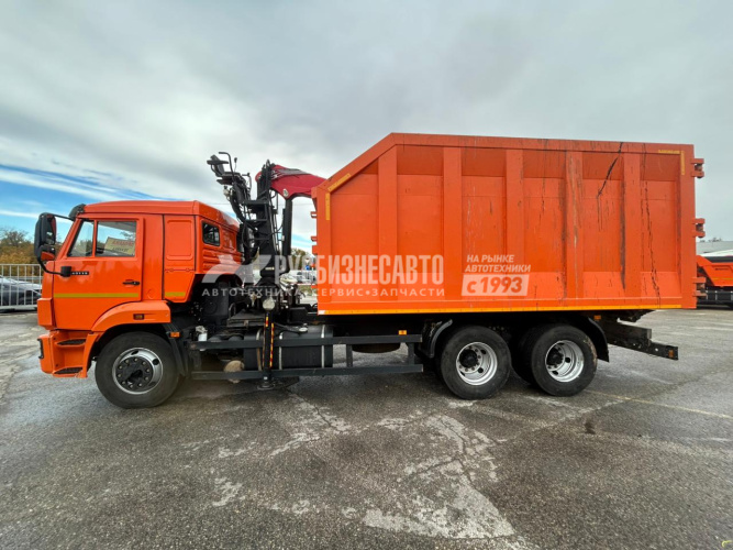 Купить КМУ Ломовоз КАМАЗ-65115-3094-48 манипулятор VM10M74 б/у (2024 г., 32 773 км., 28 м.ч.)(8925) в компании Русбизнесавто - изображение 7