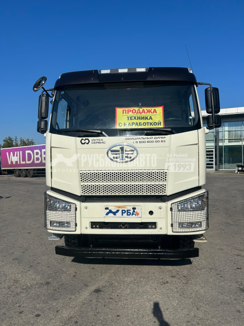 Купить Самосвал FAW J6 (8х4) б/у (2023 г., 74 619 км., П -образный) (0950) Новая резина в компании Русбизнесавто - изображение 0