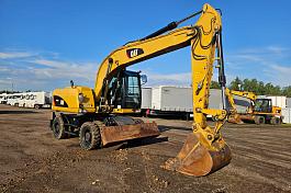 Колесный экскаватор CAT M317D2 б/у (2020г; 8 277 м/ч)(0640)