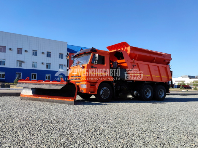 Купить МД-651 на самосвале КАМАЗ-65115 (ПС - 8,5 +отвал - 3) (КДМ) в компании Русбизнесавто - изображение 1