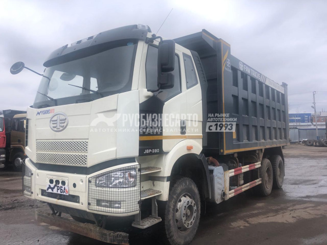Купить Самосвал FAW J6 6х4 б/у (2022г.в. 34 960 км) (8802) в компании Русбизнесавто - изображение 1