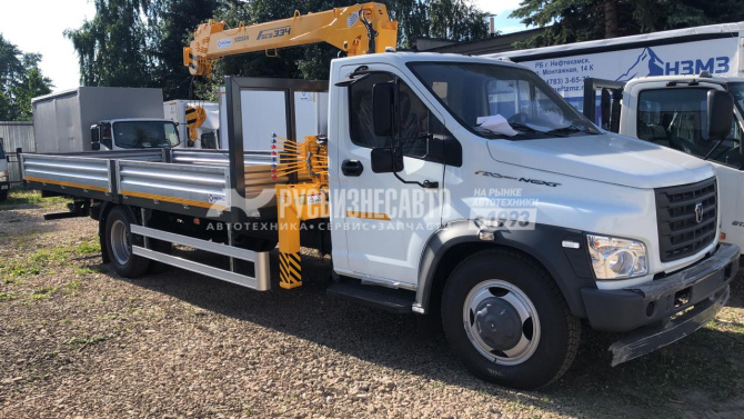 Купить КМУ ГАЗОН NEXT (C41R33) + Soosan SCS334 нижн.упр. + борт оцинкованная сталь 6200*2550*400мм. в компании Русбизнесавто - изображение 1