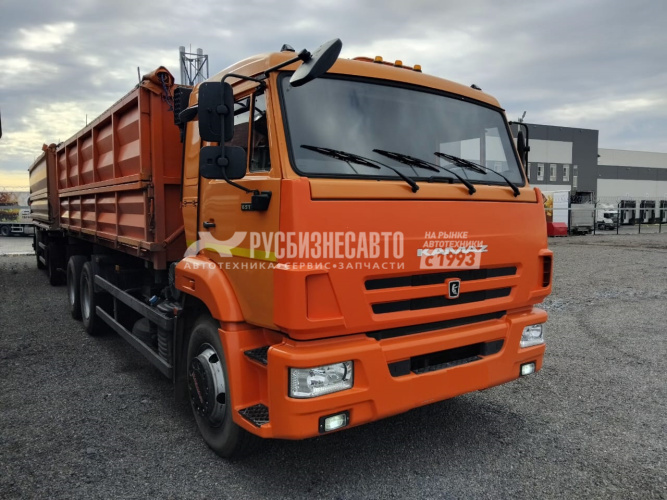 Купить КАМАЗ 65115 самосвал-зерновоз б/у (2022 г.в., 8 677 км.)(0097)Сбер комиссия в компании Русбизнесавто - изображение 0