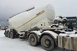 Полуприцеп-цементовоз NURSAN 3ANRS(35 м3, 3 оси) б/у (2024 г.в.)(0164)