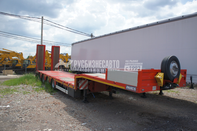 Купить Полуприцеп трал Kassbohrer LOWBED (ISO PAKCS), 4 оси раздвижной 9 градусов аппарели в компании Русбизнесавто - изображение 9