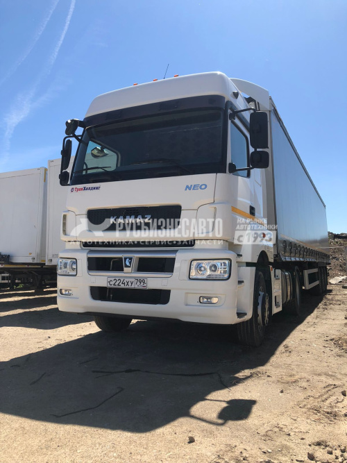 Купить КАМАЗ 5490-DC(АКПП) седельный тягач б/у (2021 г.,99 566  км.) в компании Русбизнесавто - изображение 0