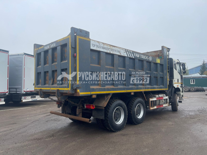 Купить Самосвал FAW J6 (6х4) б/у (2022 г.в., 34 463 км.) (4520) Новая резина зад. ось в компании Русбизнесавто - изображение 1