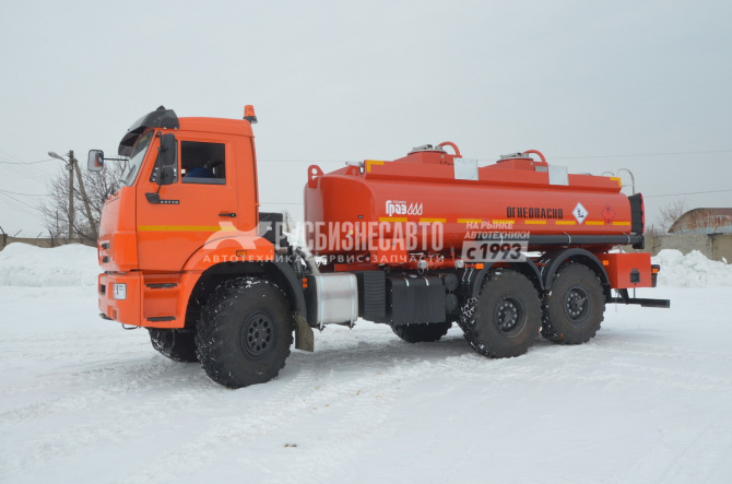 Купить АТЗ-11 КАМАЗ 43118 (11м3, 2 отс., СВН-80, УВТ - ППО 40, мод. 56142-52) в компании Русбизнесавто - изображение 1