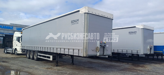 Купить BONUM 914296-04  ПОЛУПРИЦЕП б/у (штора, ворота)(2023 г.)(0709) в компании Русбизнесавто - изображение 0