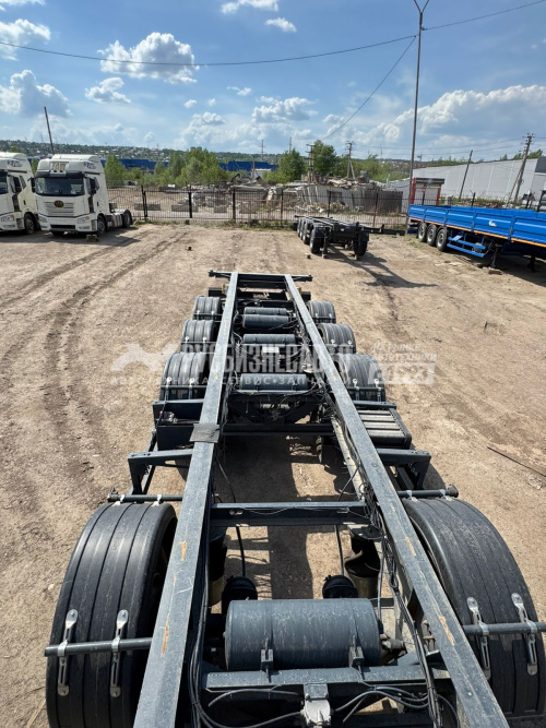 Купить ЧМЗАП 99903-053-К40 п/п-контейнеровоз с вынесенной осью, ССУ1100мм, 1 x 40'Tunnel или 1x40'HC Tunnel в компании Русбизнесавто - изображение 28