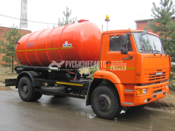 Купить КО-529-14 на шасси КАМАЗ 53605 вакуумная машина 11 м3																														 в компании Русбизнесавто - изображение 1