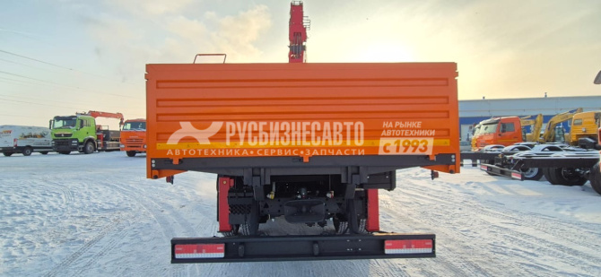 Купить КМУ КАМАЗ 65115-3094-48 (Евро-5) + HANGLIM KS2056SM верх.упр. + борт сталь 6,6м. в компании Русбизнесавто - изображение 3