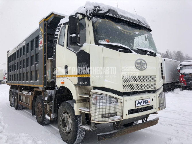 Купить Самосвал FAW J6 (8х4) б/у (2023 г., 84 194 км) (2861) Сбер комиссия в компании Русбизнесавто - изображение 0