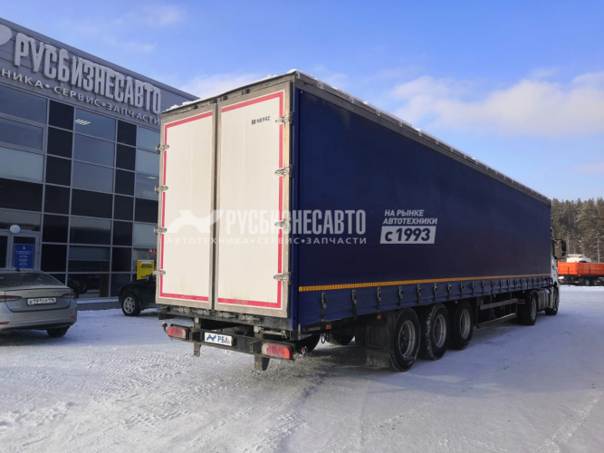Купить Полуприцеп Нефаз 93341 (Штора, ворота) б/у (2020г.в.) в компании Русбизнесавто - изображение 0