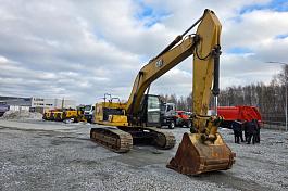 Экскаватор гусеничный CAT 330 GC б/у (2021 г., 9 628 м.ч.)(0105)