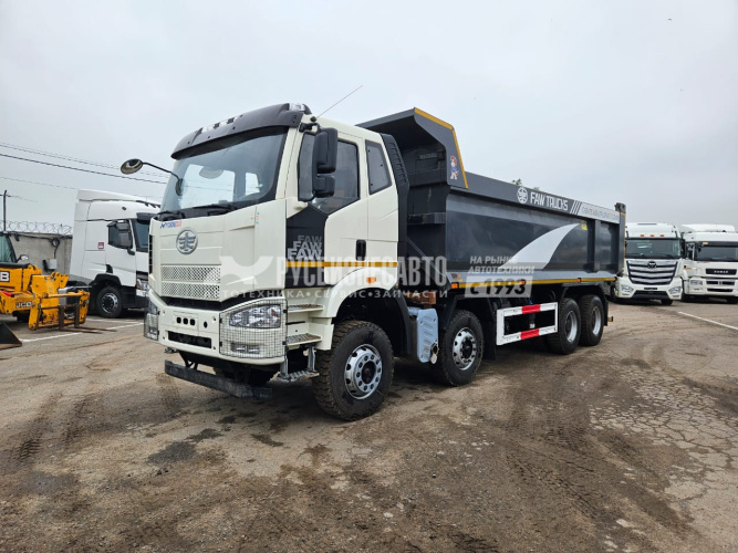 Купить Cамосвал FAW J6 8х4 б/у (2023гв, 24 581 км) (1153) в компании Русбизнесавто - изображение 0