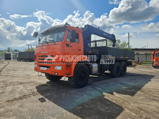 Купить КМУ КАМАЗ 43118 (6х6) + DONG YANG SS1956 б/у (2022г., 28 213 км., 3091 м.ч.) (8080) в компании Русбизнесавто - изображение 12