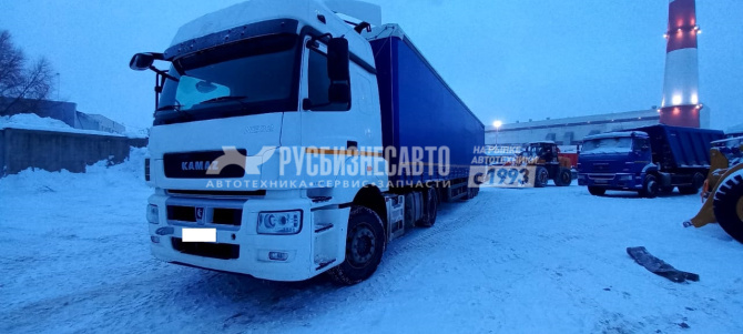 Купить КАМАЗ 5490-032-87, МКПП седельный тягач б/у (2021 г., 124 400 км.) в компании Русбизнесавто - изображение 5
