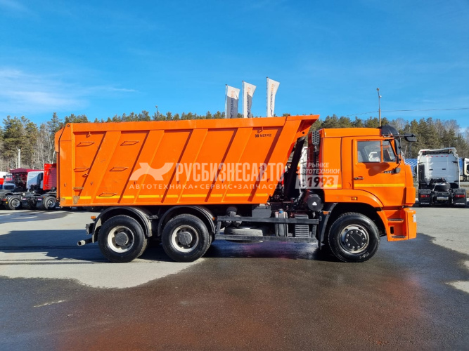 Купить Самосвал КАМАЗ 6520-53 б/у (2022 г., 30 730 км.)(2097) в компании Русбизнесавто - изображение 12