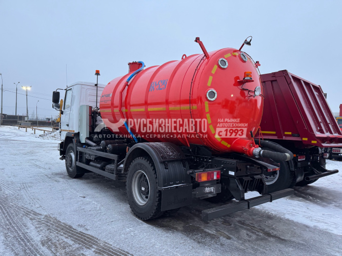 Купить КО-529-16 на шасси МАЗ 534025-585-013 вакуумная машина 11 м3 в компании Русбизнесавто - изображение 2