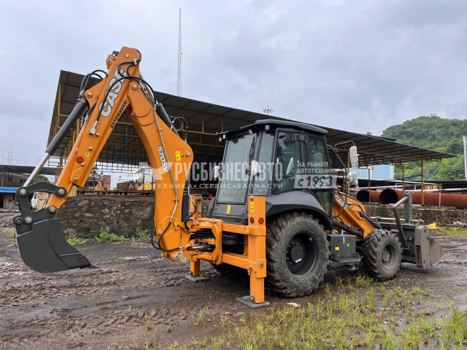 Купить Экскаватор-погрузчик CASE 570SV (с вилами, Индия) в компании Русбизнесавто - изображение 3