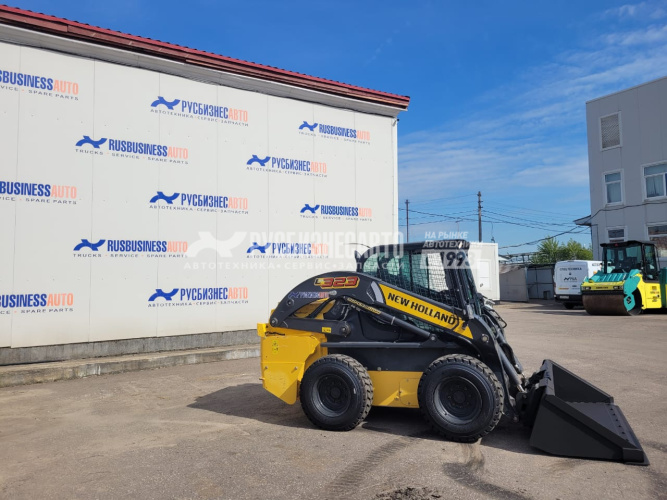 Купить Мини-погрузчик New Holland L323 б/у (2021 г.в. 1 468 м/ч)(Вилы+ковш+щётка) в компании Русбизнесавто - изображение 7