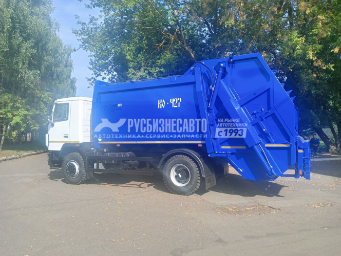Купить КО-427-37 NEW на шасси МАЗ-5340С2-585-013 мусоровоз,задняя загрузка, 16м3  в компании Русбизнесавто - изображение 5