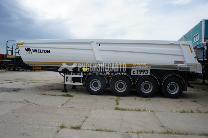 Купить Wielton NW 4 S 33 HP M4 (самосвальный полукруглый KONISCH 33 м3 - 4 оси) ССУ 1200 в компании Русбизнесавто - изображение 1