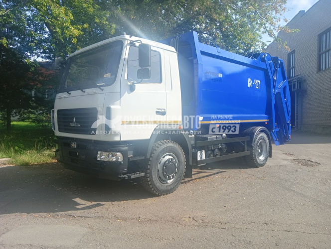 Купить КО-427-37 NEW на шасси МАЗ-534025-585-013 мусоровоз,задняя загрузка, 16м3  в компании Русбизнесавто - изображение 6