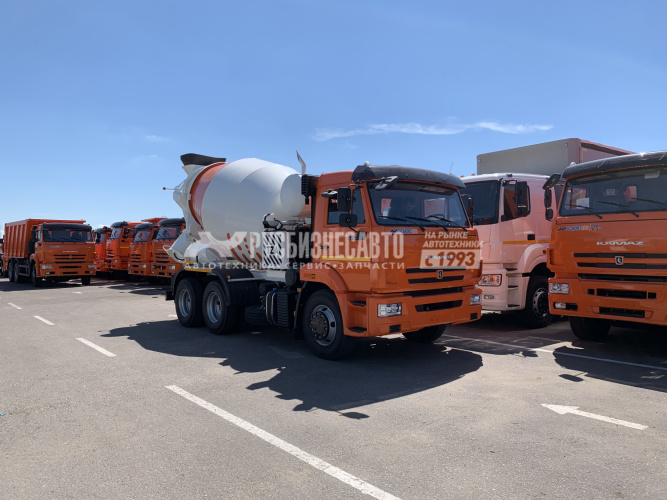 Купить Автобетоносмеситель 5814А7 на шасси КАМАЗ 65115-3932-48 (Евро-5)7м3 в компании Русбизнесавто - изображение 1