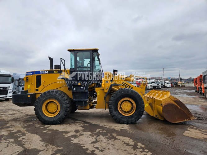 Купить Погрузчик фронтальный SEM 655D б/у (2021г., 2436 м.ч.) в компании Русбизнесавто - изображение 3