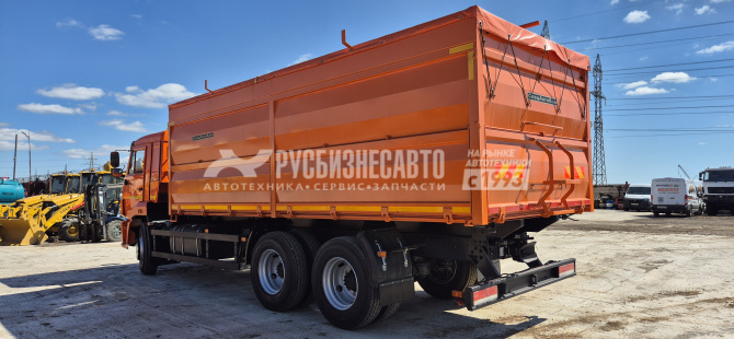 Купить СпецАвтоКам КАМАЗ 68901G бортовой зерновоз 27,6 м3 на шасси 65115-3094-48 в компании Русбизнесавто - изображение 5