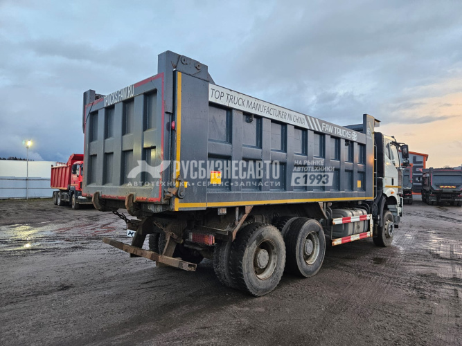 Купить Самосвал FAW J6 6x4 б/у (2022 г.в.,24 481 км.)(9491)Сбер комиссия в компании Русбизнесавто - изображение 3