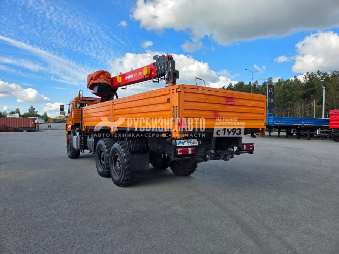 Купить КМУ Камаз 43118 (6х6) + ИНМАН ИТ-150 б/у (2023 г.в., 36 322 км., 509 м/ч) (7925) в компании Русбизнесавто - изображение 5