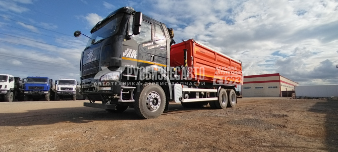Купить КМУ Самосвал FAW 3250 (6*4, 420л.с., Евро-5) + ИНМАН ИМ-150N нижн.упр. + самосвальный кузов 20м3 в компании Русбизнесавто - изображение 6