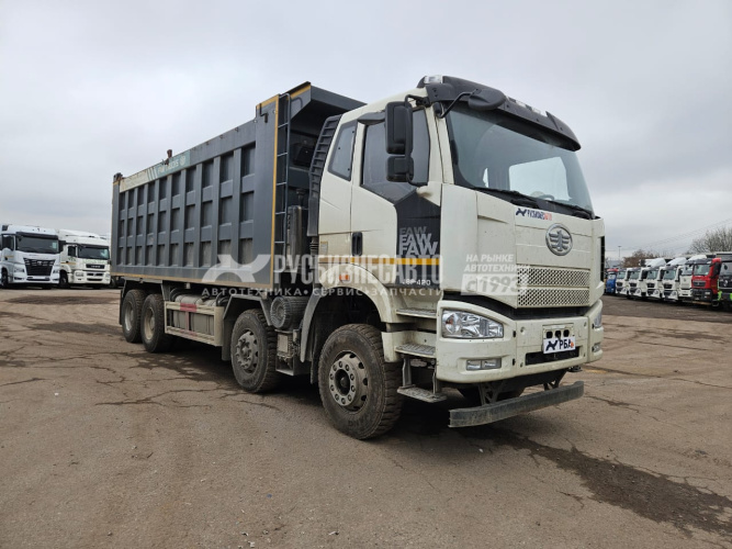 Купить Самосвал FAW J6 (8x4) б/у (2023 г.в. 61 333  км.)(5987) в компании Русбизнесавто - изображение 0