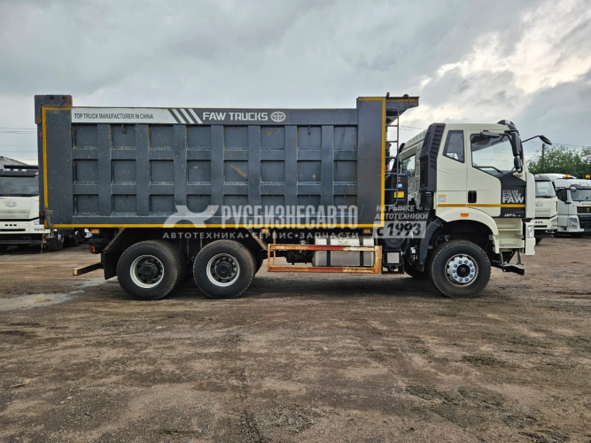 Купить Самосвал FAW J6 (6x4) б/у (2023 г.в., 23 808 км.) (4887) - новая резина зад. ось. в компании Русбизнесавто - изображение 3