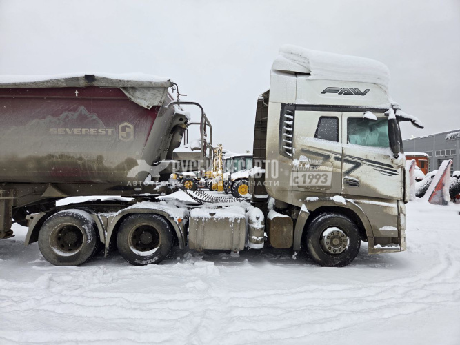 Купить Седельный тягач FAW J7 6x4 (АКПП, ПНЕВМА)б/у(2023 г.в. 270300 км.)(5451) Сбер комис-Бронь Сбер в компании Русбизнесавто - изображение 3