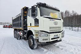 Самосвал FAW J6 (6x6) б/у (2023 г., 56 677 км) (0322)