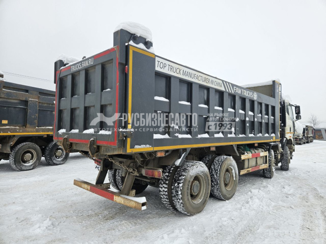 Купить Самосвал FAW J6 8x4 б/у (2023 г.в.,64 926 км.)(6941)Сбер комиссия - Бронь Сбер. в компании Русбизнесавто - изображение 2