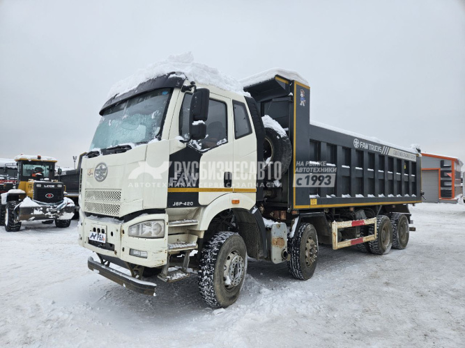 Купить Самосвал FAW J6 8x4 б/у (2023 г.в.,64 926 км.)(6941)Сбер комиссия - Бронь Сбер. в компании Русбизнесавто - изображение 6
